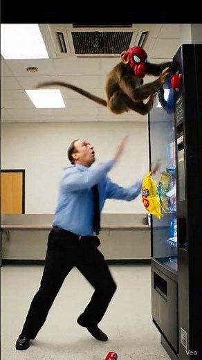 Spider Monkey Saves the Snacks 🍫🐒💥 (But Makes It Worse!)