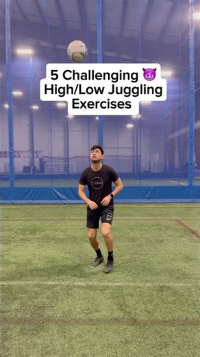 Want to test your touch⁉️Try these CHALLENGING High/Low Juggling Exercises🤹👊!