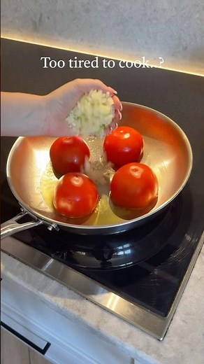 15-20 minute creamy tomato pasta 🍝 #easyrecipes #quickrecipes #easydinnerideas #quickmeals