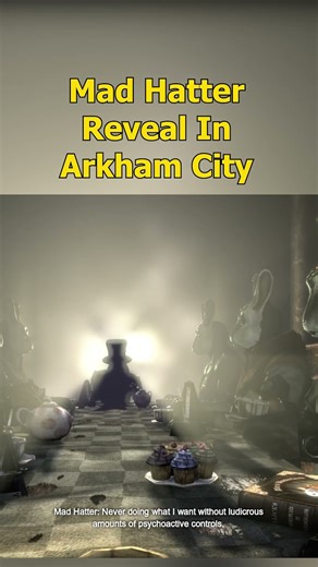 Mad Hatter Reveal In Batman Arkham City #batman #gaming