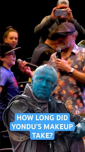 how long did the Yondu makeup take on Guardians of the Galaxy?