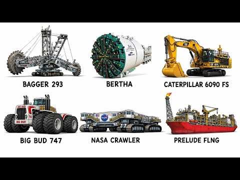 The HUGE Machines You Have Never Seen Before