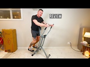 Sunny Health and Fitness Air Walk Trainer Glider Exercise Machine REVIEW