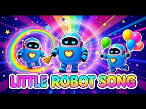 “🤖 Little Robot Song | Fun Kids Dance & Learning Song | Beep Bop Robots for Children”
