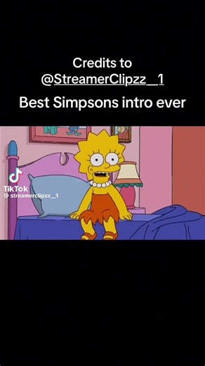 Best simpsons intro ever | credits @StreamerClipzz__1 | simpson intro