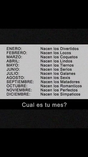 127K views · 412 reactions | CUAL ES TÚ MES 李✨✨✨✨✨李 | Sabiduría interior | Facebook