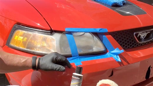 9.9K views · 175 reactions | HeadLight Clear Polish and your drill can clear up those foggy headlight! Dramatically increase visibility at night. Simple and easy! Headlight Polish Kit https://dura-coating.com/collections/polishes-1/products/headlight-polish-kit #cars #trucks #truck #trucks #suv #dodge #chevy #gmc #ford #headlightsrestoration | Dura-Coating Technology Inc | Facebook