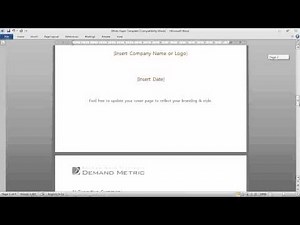 White Paper Template
