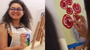 5.4K views | Ever observed the intricate patterns on your finger tip ? Learn to paint using your fingers and create some amazing artwork. You will be guided by simple finger-painting techniques which will help you create bold textures and make the painting come alive. Finger Painting : The Paint Social Check our events section to register. Email info@thepaintsocial.com for hosting your own party. | The Paint Social - Hosts Paint Parties / Art Workshops across India | Facebook