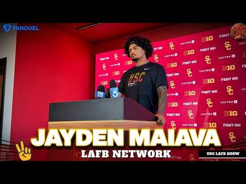 USC Trojans QB Jayden Maiava Provides And Update On His Shoulder And Preparation For Rutgers