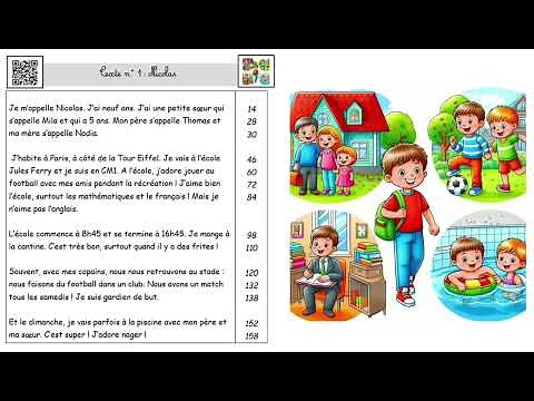 Lecture fluence, texte 1: Nicolas