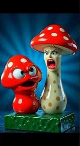 "3D Cartoon Horror Comedy Compilation | Creepy Funny Monster Objects 👻🍄📚🍭🪥🫧"