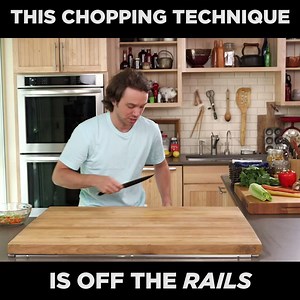 Choo Choo Train Knife Hacks Full video: https://taste.md/2aAsr1O | Tastemade