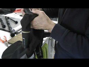 Bagpipe Assembly - Part 5 (taping over the collars & stocks)