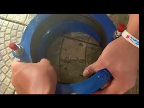 How to Fit HDPE, GI, PVC, PPR Pipe to Sleeve Type Coupling STC