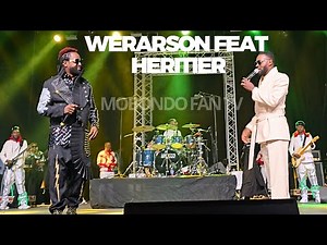 CONCERT DE WERRASON A ARENA GRAND PARIS : WERRASON FEAT HERITIER