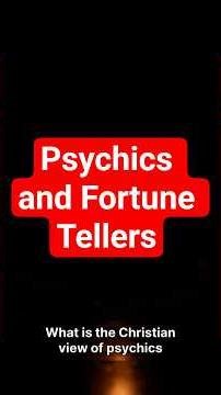 The Christian View on Psychics