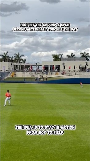 Prep step/pre pitch hop #softball #baseball #infield #outfield