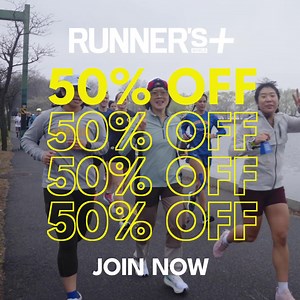 For a limited time, SAVE 50% when you join Runner's World ! Access every single story and video on RunnersWorld.com, training plans created by our coaches, product testing opportunities, and more! Ready to run🏃 | Runner's World