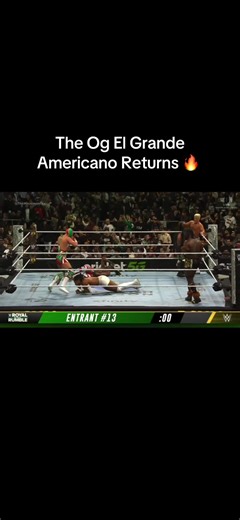 El Grande Americano Regresa en el Royal Rumble