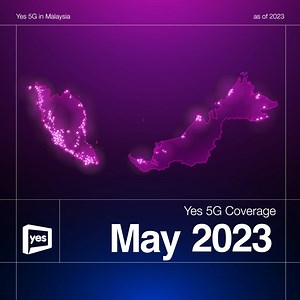 Hey Malaysians, 5G coverage is here and all around you! As of May 2023, Communications and Digital Minister Fahmi Fadzil announced that 5G coverage in Malaysia has reached 59.5%. Digital Nasional Berhad targets to achieve 80 percent coverage of populated areas (Copa) by the end of this year. Visit our website to learn more about 5G coverage. #SwitchToYes5G now: https://bit.ly/43SSP11 Which areas would you like to have 5G coverage next? Comment below. #Yes5G #Yes5GForAll #Yes5GAlready #YesInfinit