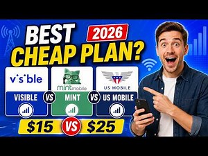 Best Cheap Cell Phone Plans 2026: Visible vs Mint vs US Mobile—Real Winner?