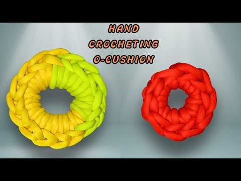 DIY Chunky Yarn Cushion for Beginners | Step-by-Step Hand Knitting