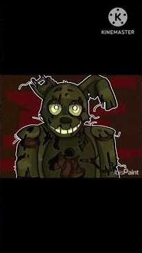 Springtrap speedpaint!! #fnaf #fivenightsatfreddys #springtrap