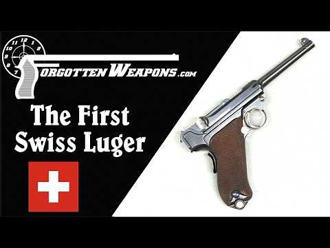 The First Military Luger: Swiss Model 1900 s/n 01