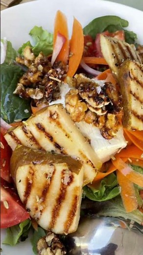 grilled potatoe salad 😋 #food #budgetfriendlyeats