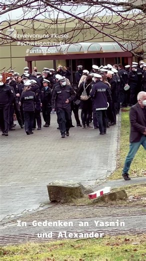 Remembering Alex and Yasmin with a Moment of Silence in Kusel