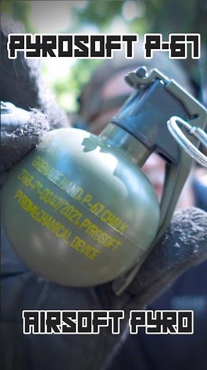 Pyrosoft P-67 💣 #shorts #airsoft