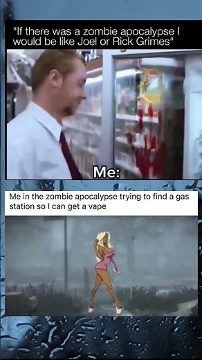 What to do in a zombie apocalypse 😆 #funny #memes #zombie