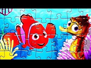 FINDING NEMO Dory Puzzle Game Disney Pixar Playset Rompecabezas Puzzles Puzzel Kids Toys