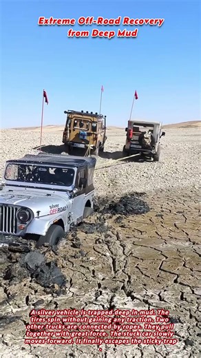 Extreme Off Road Recovery from Deep Mud
