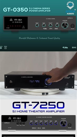 GT-8250 5.1 Remote control amplifier #gtech #dj #5dot1amplifier #amplifier #musician #djbass