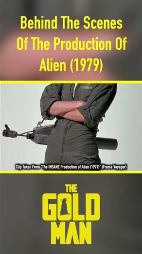 Behind The Scenes Of The Production Of Alien 1979 #shorts