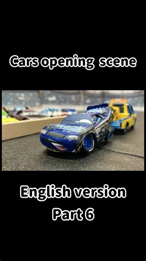 Disney Pixar Cars opening scene stopmotion Part6 #disney#pixar#cars#stopmotion