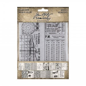 Idea-ology - Tim Holtz - Collage Paper - Archives