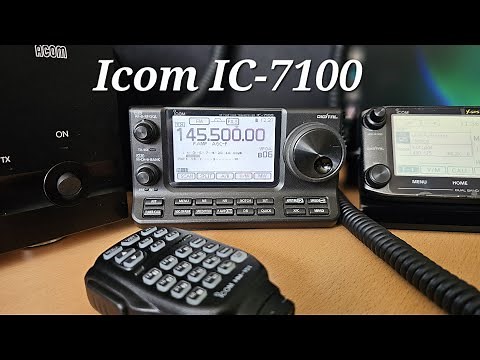 The Icom ic-7100 and the advantages it brings to the amateur radio shack