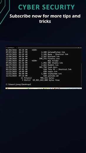 This CMD Command Deletes EVERYTHING Instantly 😳@CyberSkills1