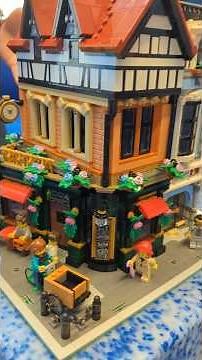 LEGO Modular Building 2025 Tudor Corner Presentation #lego #modularbuilding