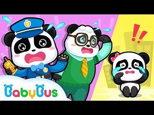 Get Lost in Supermarket | Picture Book Animation | Safety Tips for Kids | BabyBus