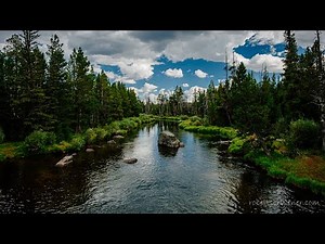 Camping In Shoshone National Forest Near Lander, Wyoming