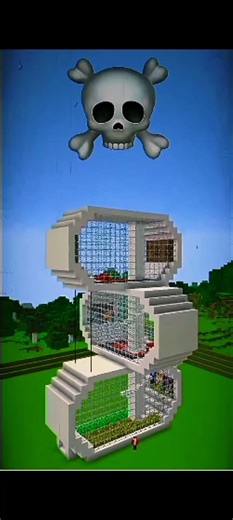 Minecraft build 😱💥 || Noob vs Pro vs Hacker 😱|| #shortsfeed #shortsviral