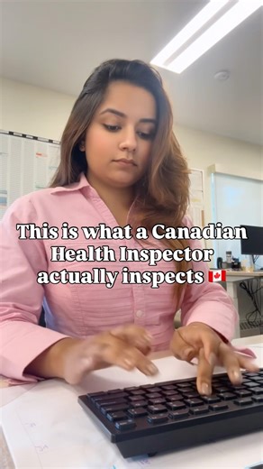 Public health inspector reporting from Canada 🇨🇦 #canadalife #jobincanada #canadadream #ytshorts