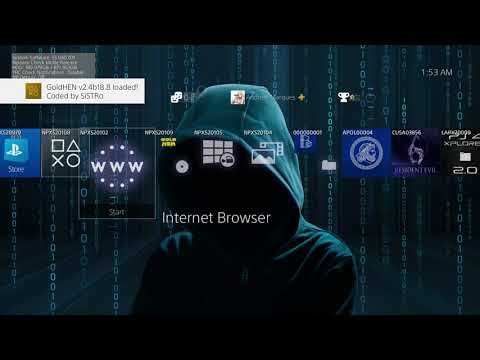 PS4 5.05 Jailbreak Spoofed To Jailbreak 13.04 GoldHEN Tutorial