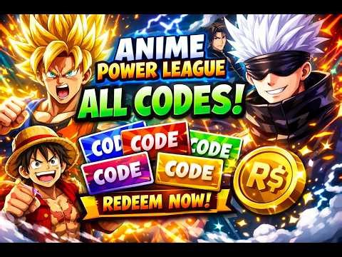 Anime Power League ALL CODES 2026! 🔥 FREE REWARDS + EASY OP BOOST (Roblox)