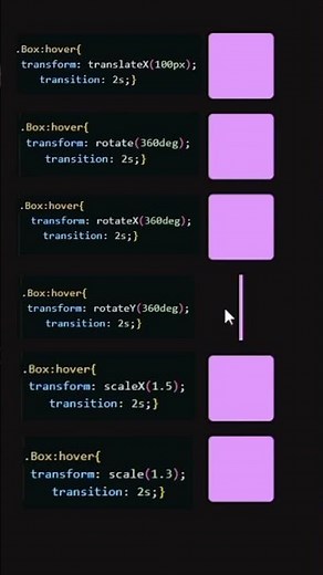 🔥 Transition e Transform no CSS | Aprenda a Criar Animações Incríveis! 🚀#CSS #HTML #Programação #css