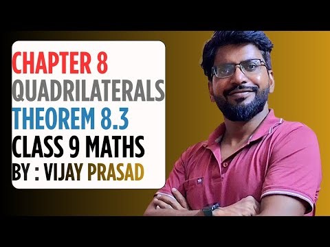 Theorem 8.3 Chapter 8 Class 9th #vccmaths #chapter8 #theorems